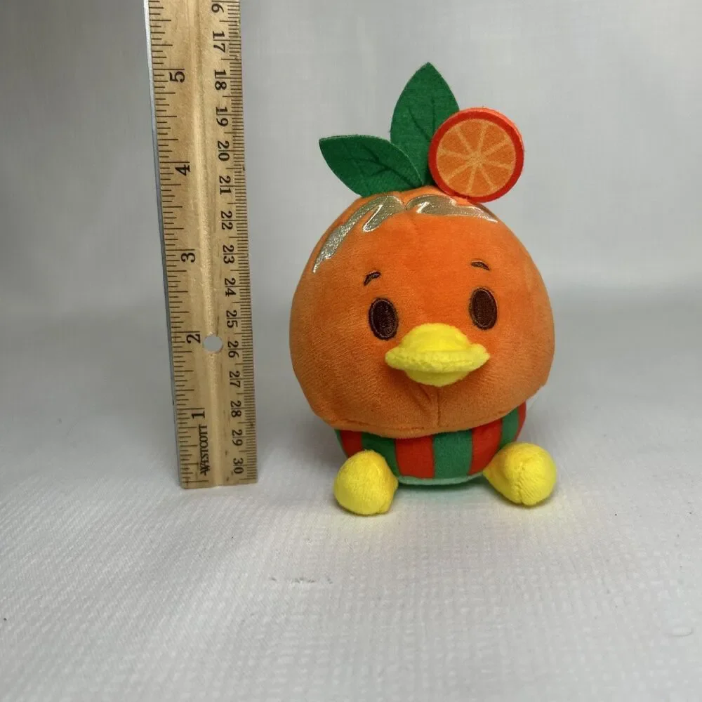 Disney Munchlings Micro Plush Orange Bird Citrus Cupcake Soft Stuffed Animal Toy - Picture 7 of 7